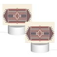 thumbnail image 2 of Haiem Fashion Tatreez Pattern Acrylic Night Light Gift with 3 Color ModesTouch-Sensitive LED Lamp Perfect Gift for Mother's Day, Birthday, or Christmas, 2 of 9