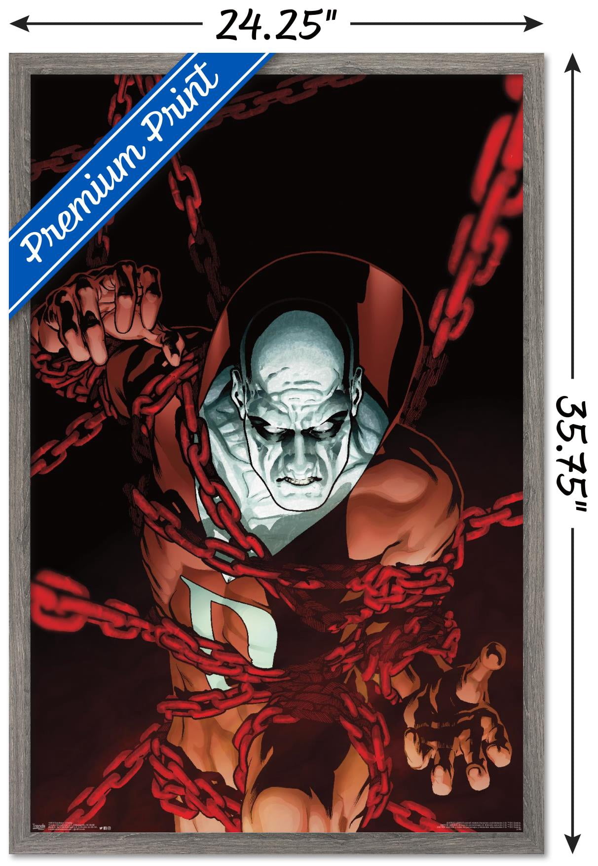 DC Comics - Deadman - Chains Wall Poster, 22.375" x 34", Framed