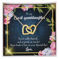 thumbnail image 2 of To Great Granddaughter You're Really Special Inseparable Necklace, 2 of 20