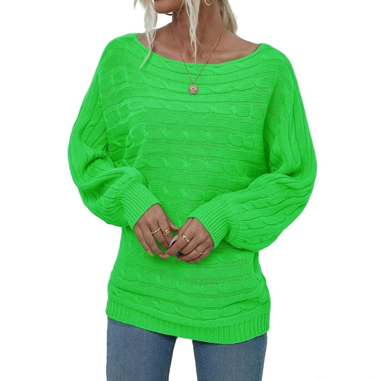 Green 2025 sweater walmart