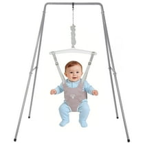 Baby Jumper with Stand, Indoor and Outdoor Baby Bouncer, Suitable for Babies Aged 6 to 24 Months, Easy to Assemble Exercise Machine