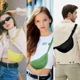 thumbnail image 7 of Small Nylon Crescent Crossbody Purses Bag for Women Men Trendy,Travel Sling Bag, 7 of 7