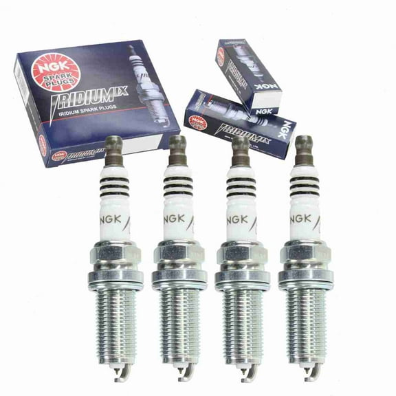 4 pc NGK Iridium IX Spark Plugs compatible with Kia Forte 2.0L 2.4L L4 2010-2013