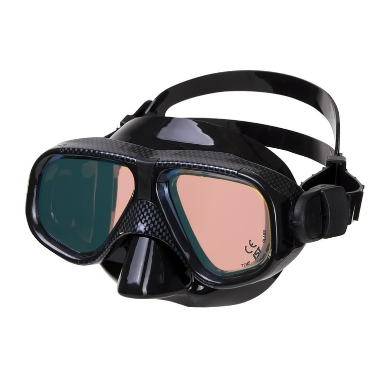IST Carbon Fiber Vega 2 Window Spearfishing Dive Mask