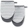 thumbnail image 1 of SIABC-KITCHENAID Ensemble de 2 Mini Four Mitaines Albany, Gris Anthracite, 5.5"x8", 1 of 4