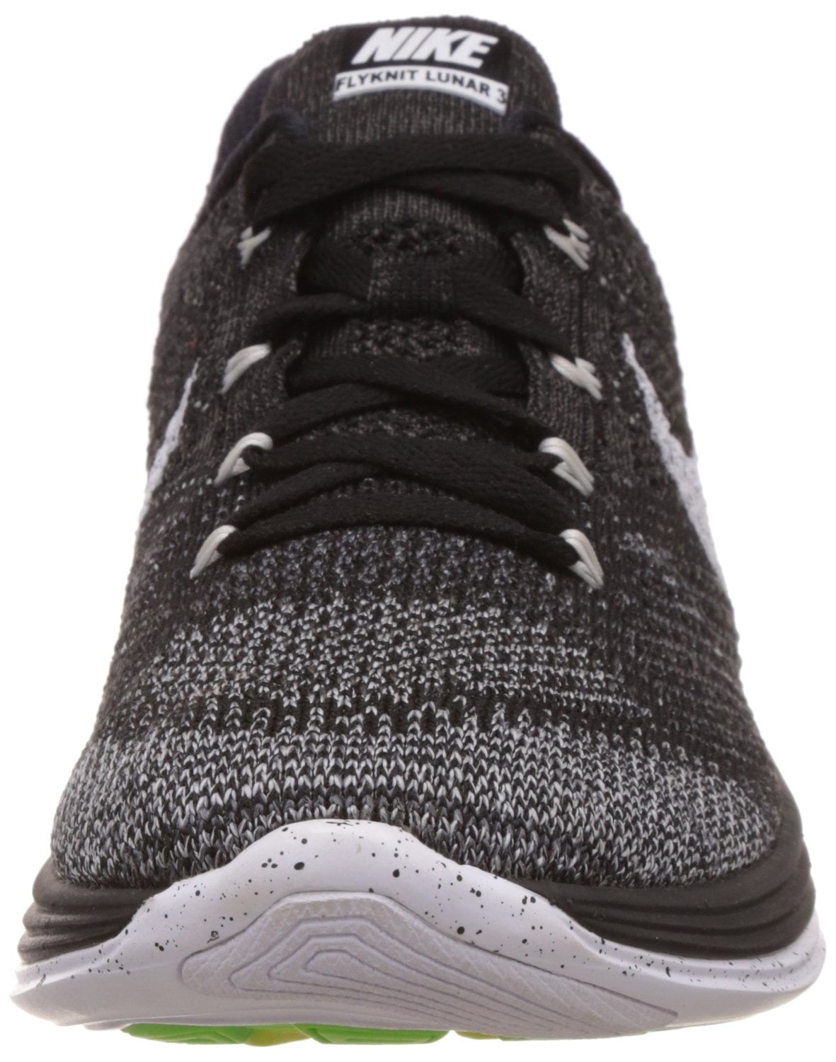 Nike Men's Flyknit Lunar3 Shoe-Black/White - Walmart.com