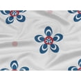thumbnail image 2 of oneOone Rayon Navy Blue Fabric Florals Sewing Craft Projects Fabric Prints By Yard 56 Inch Wide, 2 of 8