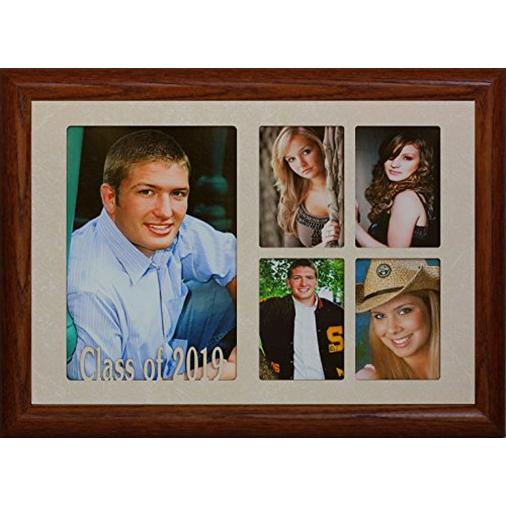 7X10 Class Of 2019 5Opening Collage Portrait Picture Frame Laser Cut