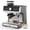 Interstellar Gray Electroplated Silver (StarTech Custom Edition), variant on 20 Bar Es presso Machine with Grinder & Steam Wand Milk Frother - Semi-Automatic 3-in-1 Coffee Maker with 95oz Removable Water Tank, PID Control - Ideal for Home Latte & Cappuccino