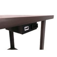 thumbnail image 3 of CoSoTower 58" Squared Sofa Side Shelves Table Lamp W/ Power Station, 1.14/14.96, 3 of 7