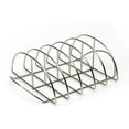 thumbnail image 2 of Kamado Joe Stainless Steel Rust Proof Dishwasher Safe Portable Grilling Rib Rack, 2 of 5
