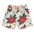 thumbnail image 7 of FORMRS Boys Swim Trunks Quick Dry Mesh Liner Boardshorts Sizes XS-XL, Christmas Floral, 7 of 7