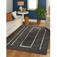 thumbnail image 3 of EORC Brown Hand-Woven Wool Contemporary Natural Wool Flat Area Rug, 3 of 10