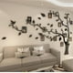 thumbnail image 3 of DIY 3D Pegatinas de pared de árbol Pegatinas de pared de árbol Decoraciones artísticas para sala de estar Dormitorio (Negro izquierdo, M: 150 * 210 CM) Rojo Verde Cocina, Decoración y Otros, 3 of 5