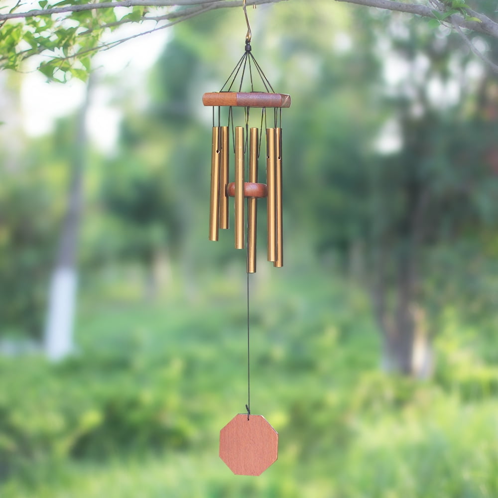 Wind Chimes Outdoor Astarin 25" Metal Wind Chimes Amazing Grace with