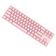 thumbnail image 1 of Wired Mechanical Keyboard, ABS Material Quick Response Type C Mechanical Keyboard  for Typing Pink, 1 of 7