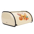 thumbnail image 1 of Caja De Soporte De Almacenamiento De Pan De Hierro De Champán, Organizador De Gran Capacidad Para Panes Y Pasteles, Uso Para Encimera De Cocina, Despensa O Congelador, 1 of 7