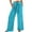 Sky Blue, variant on PMVFHDE Women's Casual Wide Leg Palazzo Pants High Waist Flowy Lightweight Comfortable Beach Trousers Hot Pink,M