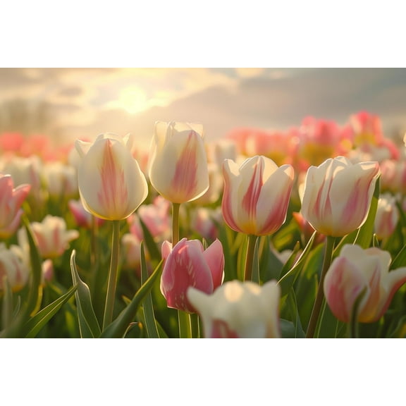 New Sun Tulip Bulbs for Planting – Top Size Bulbs, Perennial Flowers (10 Bulbs)