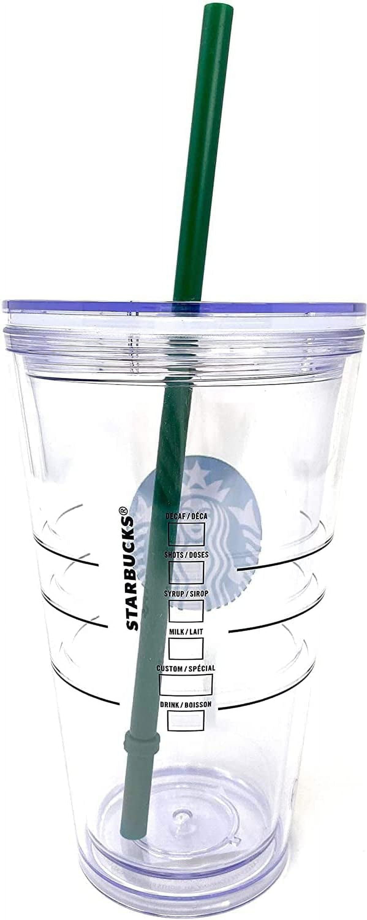 Reusable Glass Straw for Cold Cup Sippy Cup Starbucks Tumbler