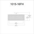 thumbnail image 2 of Dainolite 1015-16FH-SC Flush Mount, 2 of 3