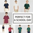 thumbnail image 6 of DDI 2267240 Boys' Gold Short Sleeve Polo Shirt - Size 14 Case of 36, 6 of 7