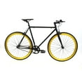 thumbnail image 4 of Golden Cycles Saint Black/Gold Fixed Gear 59 cm, 4 of 5