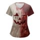 thumbnail image 1 of Tops sueltos de manga corta para mujer Tops casuales de talla grande Camisetas casuales de verano de manga corta con cuello en V Tops de mujer Camisetas Ropa de trabajo, 1 of 3
