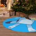 thumbnail image 6 of Lsque Bluey Print Christmas Tree Skirt, Tree Skirt with Ties or Velcro, Perfect for Holiday Decorations, Halloween, and New Year-48", 6 of 7