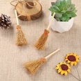 thumbnail image 3 of Eease 12 Mini Straw Brooms for Halloween Party & Home Decor, 3 of 4