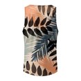 thumbnail image 5 of Mens Summer Surf Beach Tank Top Large Size Casual Breathable Sleeveless Top Loose Print Tank Top Man Shirt S, 5 of 5