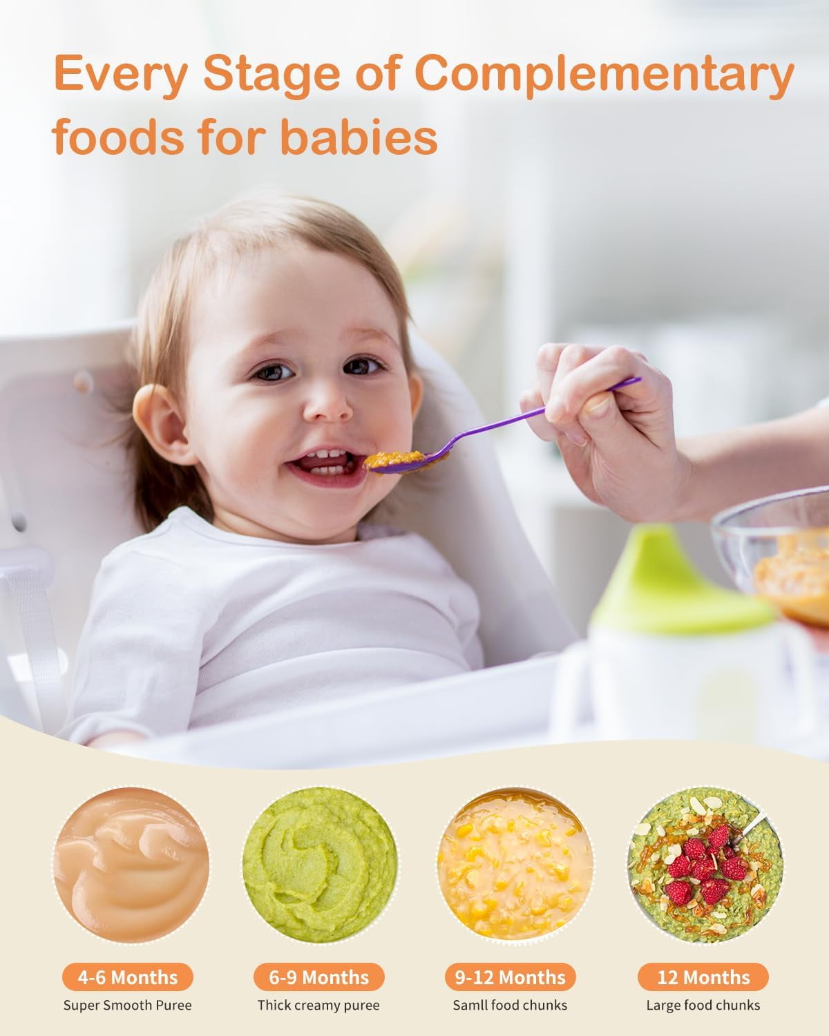 Month Diy Baby Puree Solid Foods Month Baby Diet Solid Food Month