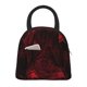 thumbnail image 1 of Fotbe Red Gothic Skeleton Throne Bolsa de Almuerzo con Estampado, Lonchera Aislada, Contenedor de Comida Reutilizable Tipo Cooler a Prueba de Fugas, 1 of 6