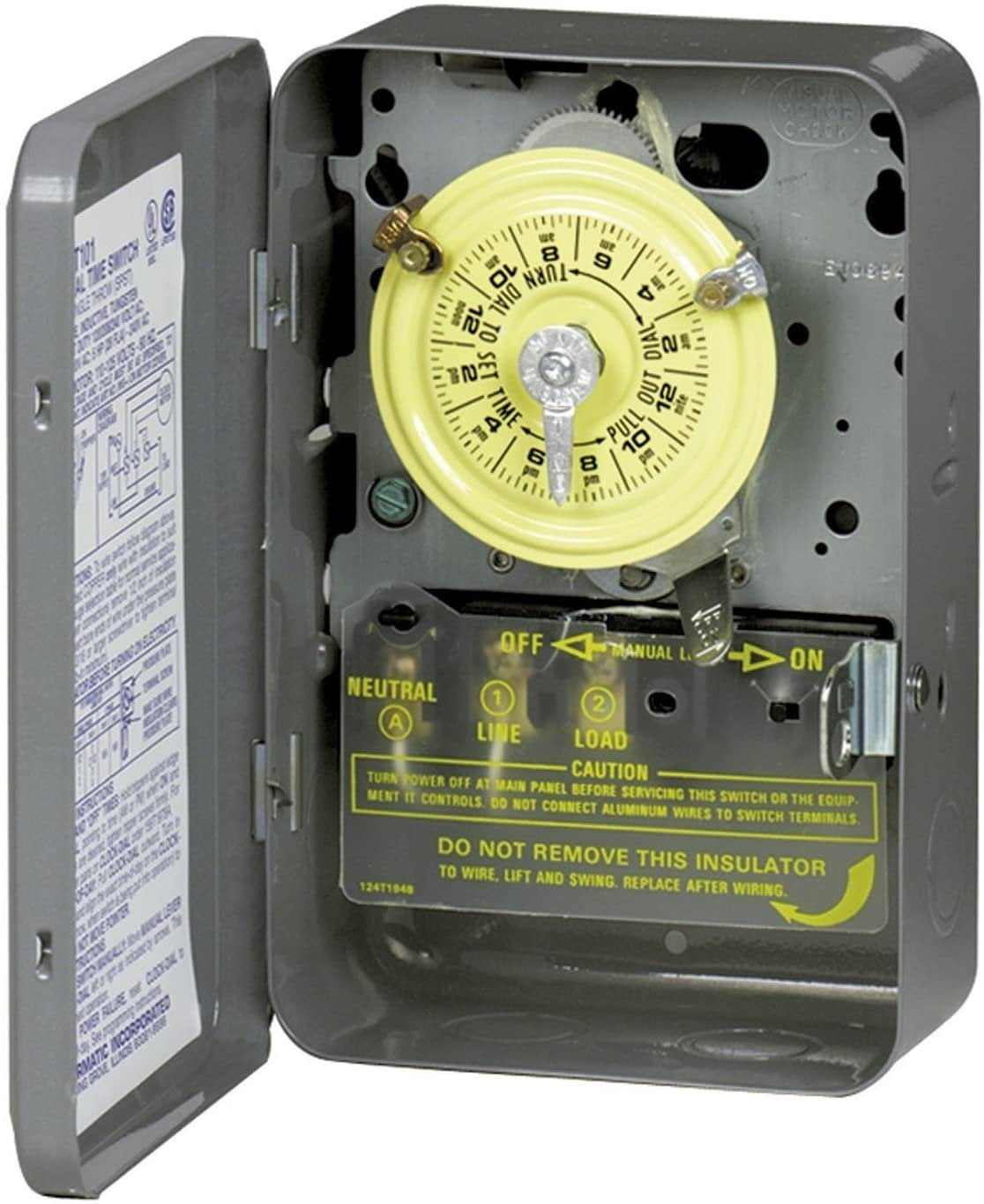 Electromechanical Timer 24-hour Multioperation T1905 Intermatic for sale online 