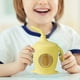 thumbnail image 4 of Vaso de silicona con pajita para niños, vaso de aprendizaje para bebés con asa, vaso de agua infantil de grado alimenticio, vaso de agua, 4 of 5