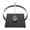 Black, variant on Riousery Iron Napkin Holder for Table Tabletop Napkin Dispenser with Weighted Center Bar for Home Kitchen Restaurant Hotel Cafe Bar Arc Handle Silver Finish 5.91 Inches / 15 cm Length