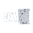 thumbnail image 2 of Kit Transparent, Estampage Transparent Sain pour Bricolage Bricolage Scrapbook, 2 of 8