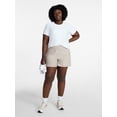 thumbnail image 2 of Athletic Works Women's and Women’s Plus ButterCore Soft Performance Gym Shorts, Available in 1, 2 and 5-Pack, Sizes XS-4X, 2 of 7
