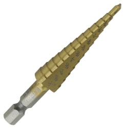 

STEP DRILL BIT 1/8 -1/2