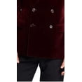 thumbnail image 2 of Men Maroon Double Breasted Slim Fit Wedding Blazer Cigar, Men Dinner Party Wear Blazer Jackets&nbsp;, 2 of 5