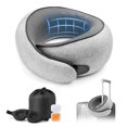thumbnail image 1 of Almohada de viaje para cuello Purroch, diseño en forma de G, espuma viscoelástica, 1 of 8