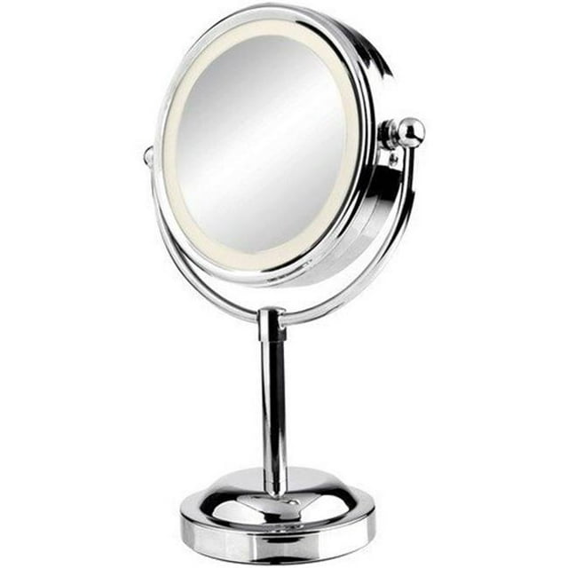 Vivitar MR-2100C Double Sided Lighted Vanity Mirror