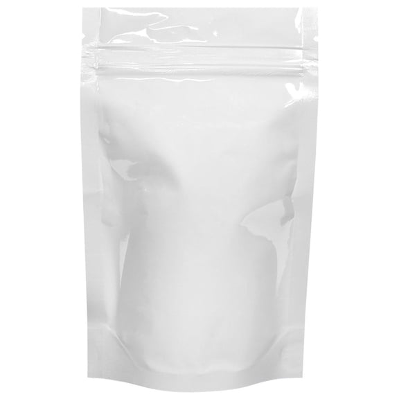 Mylar Bag Tear Notch Clear White 1/4oz - 1,000 Count