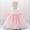 July 4th dress for girls-Pink, variant on VOUZZA Toddler Girls Pageant Baptism Lace Dress with Bowknot Flower Girl Formal Wedding Christening Gown Outfits