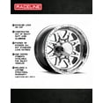 thumbnail image 4 of Raceline 888-RENEGADE 16" Cast Aluminum Wheel, RENEGADE 8 POLISHED 16X10 8X170mm -25mm, 4 of 4