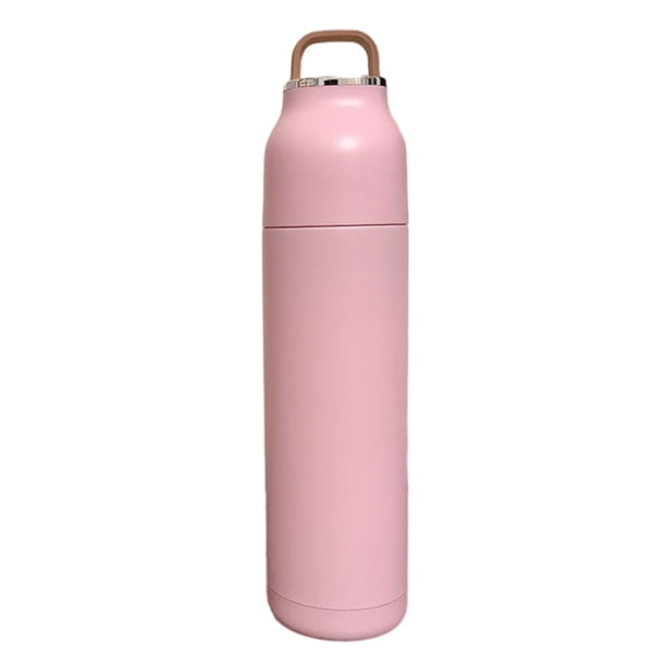 Olla termo de fitness para deportes al aire libre de gran capacidad de 500ml, termo portátil para estudiantes taza de coche de acero inoxidable