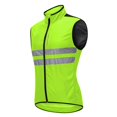 thumbnail image 6 of Men' Cycling Sleeveless Jersey Racing Bike Top Sports Biking Jacket Green XL, 6 of 8