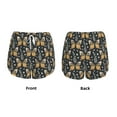 thumbnail image 4 of Disketp Flower Butterfly Print Women's Shorts Workout Shorts for Athletic Gym Running Shorts with Phone Pockets X-Large, 4 of 8