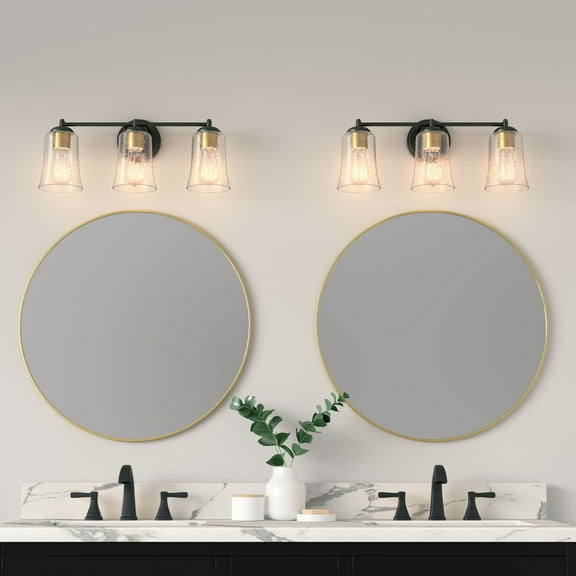 Millennium Lighting  Abilene 2/3 Light Vanity Fixture 3 Light - Matte Black