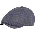 thumbnail image 6 of CoCopeaunts Beret Hats for Men 6 Panels Octagonal Newsboy Cap Retro Plaid Artist Painter Beret Hat Ivy Cap Autumn Winter Hat, 6 of 7